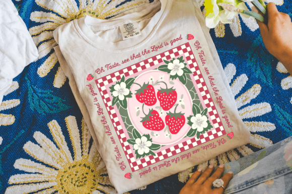 Download Strawberry "Oh Taste and See" Floral Png - Floral Collection