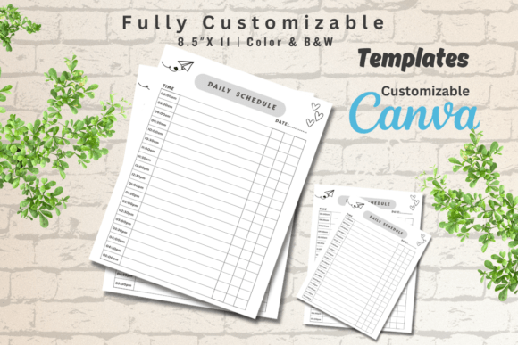 Download Editable Daily Schedule Template - Daily schedule template Collection